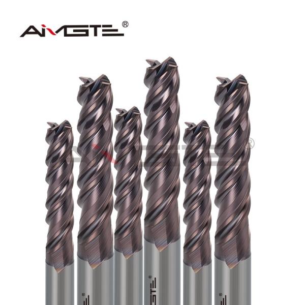 35° Moulin à extrémité personnalisée à hélice 12 mm CNC coupeuse de fraisage combinée lourde et finition