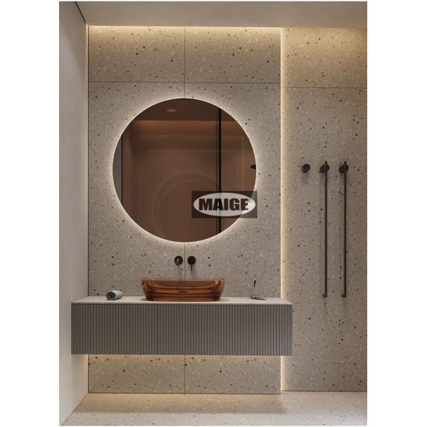 SPC Wall Panels Favourite 600*2440*4mm Waterproof And Moisture-Resistant Stone Plastic Composite Eco-Friendly Stone Plastic Composite Faux Tile Design Wall Paneling For Bathroom And Toilet