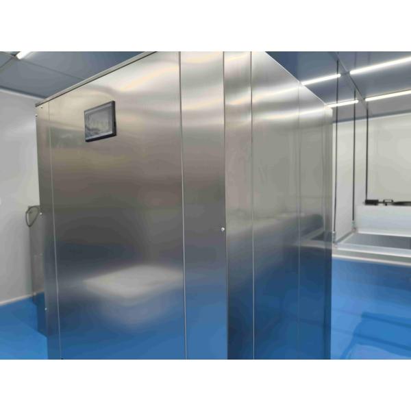 Vertical Lift Door Laminar Flow Pass-Through Cabinet with HEPA Filter and SUS304 Stainless Steel Construction