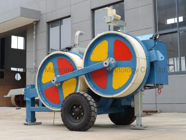 40 kn Tensor hidráulico de puxador para enrolamento de linhas aéreas de transmissão