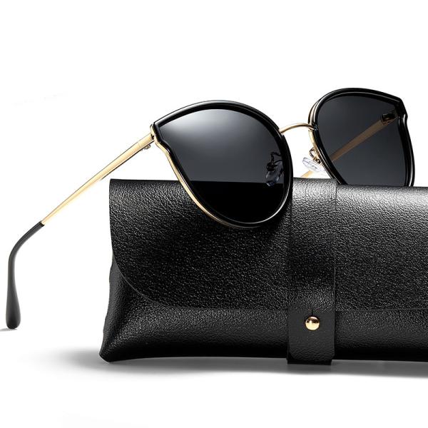 Trendy UV400 Big Frame Personalized Driving 142MM Women Sunglasses