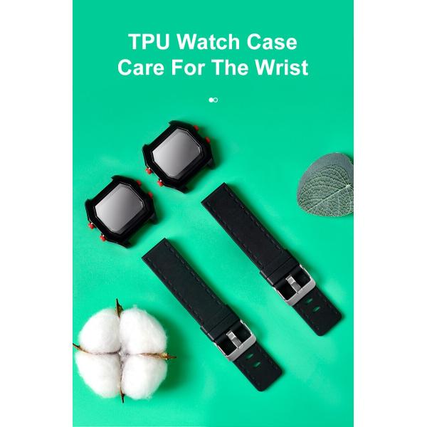 Водоустойчивое запястье случая дозора заботы TPU популярное для дозора Яблока