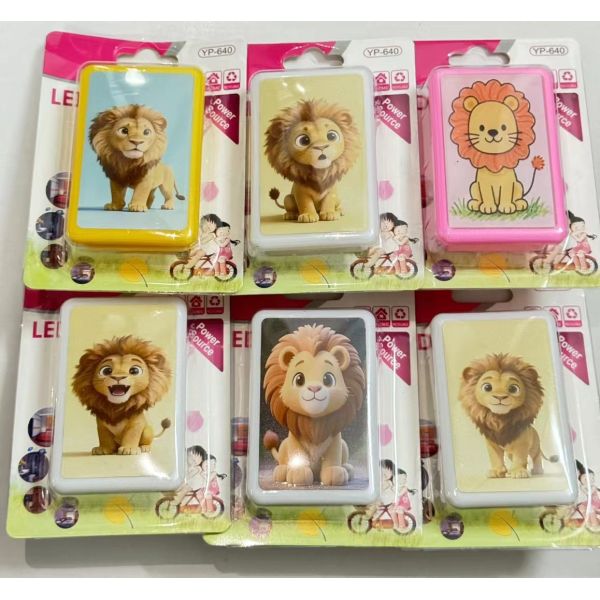 Plug In Night Light Lamp Cute Look Plastic Base Material Providing Convenient Nighttime Lighting for Home and Office
