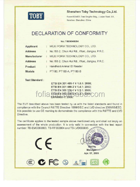 Wireless Tracking RFID Ear Tag with Proximity Sensor and GPS Enabled for Livestock Management