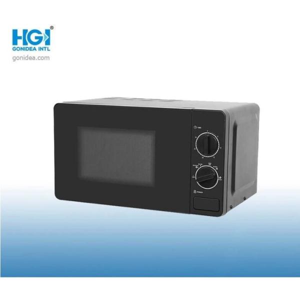 Серый цвет микроволновой печи 25L черной нержавеющей стали электрический