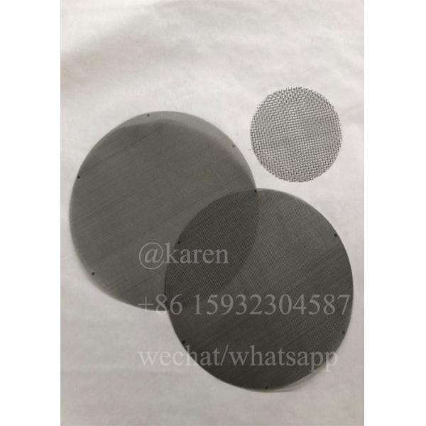 Customized Carbon Stainless Steel Mesh Disc Mesh30 Mesh40 Mesh80