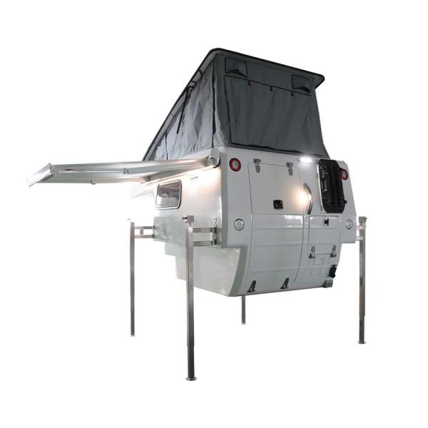 Campeur en aluminium campant tous terrains standard de remorque de collecte de remorque de l'Australie