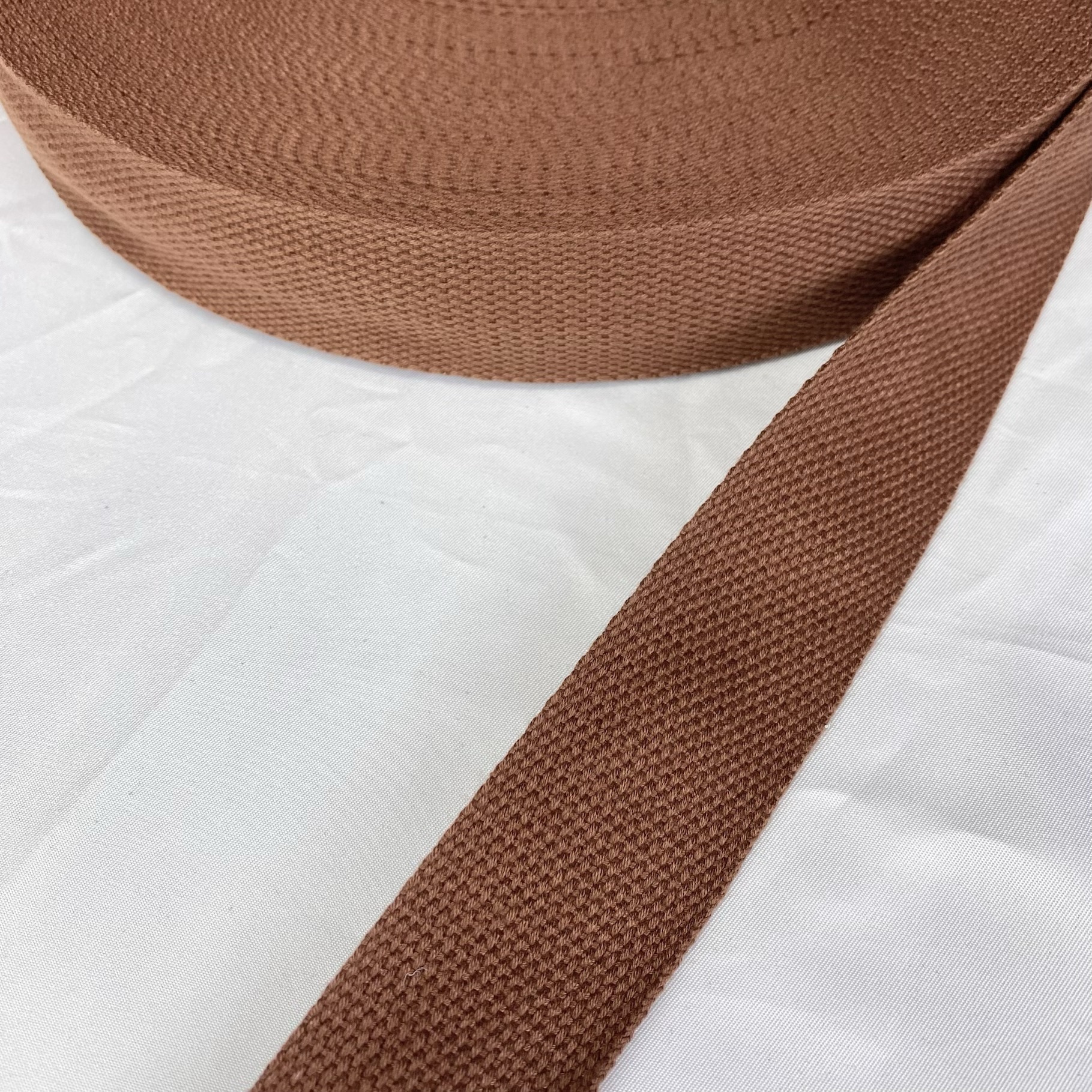 Soft bead Polyester-cotton webbing in a variety of colors Dupont Tote bag strap Textiles