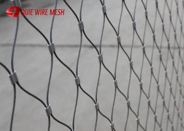 7 X 19 Stainless Steel Rope Mesh Architectural Protective Flexible