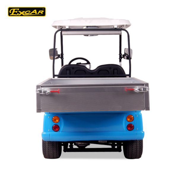 2 Seater Hotel Buggy Car , Electric Utility Golf Carts 100% Waterproof Accelerator