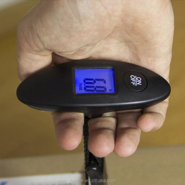 Portable LCD Digital Electronic Luggage Scale 40kg/100g Handled Travel Bag Weighting Battery Powered Button Battery Yes
