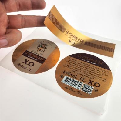 Red Wine Tequila  Brandy Label Beer Juice Coffee Wine Stickers For Bottles
