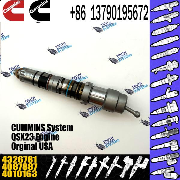 Peça de motor diesel K60 do automóvel/injetor combustível 4002145 de QSK60 QSK45 4087894 4088428 4326781