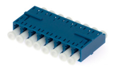 ネットワークのための単調モードとマルチモードLC 8 Ways ファイバーオプティックアダプタ