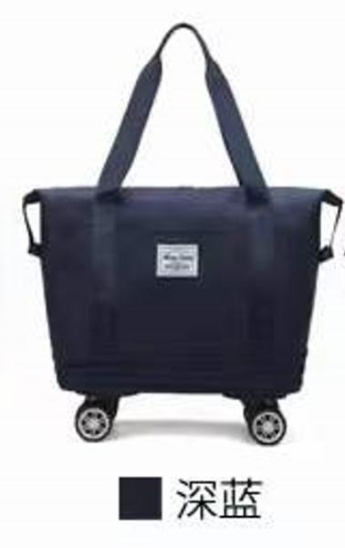 Wheeled Sport Gym Bag Waterproof Oxford Travel Fitness Duffel Bag Expandable Yoga Storage Shoulder Bag