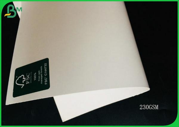 Le solide 100% de pâte de bois de Vierge a blanchi le panneau 230gsm - certificat de sulfate de 400gsm FDA