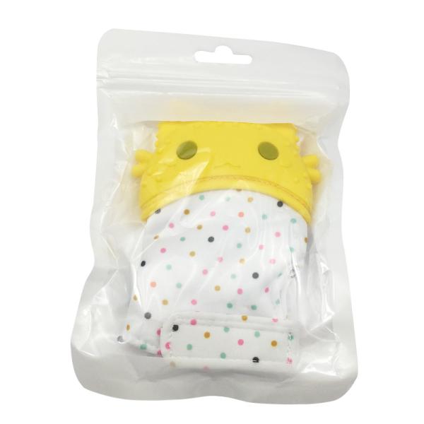 Pain Relief Teething Glove BPA Free Safe Food Grade Silicone Teether for 3-18 Months Babies BPA Free and Food Grade