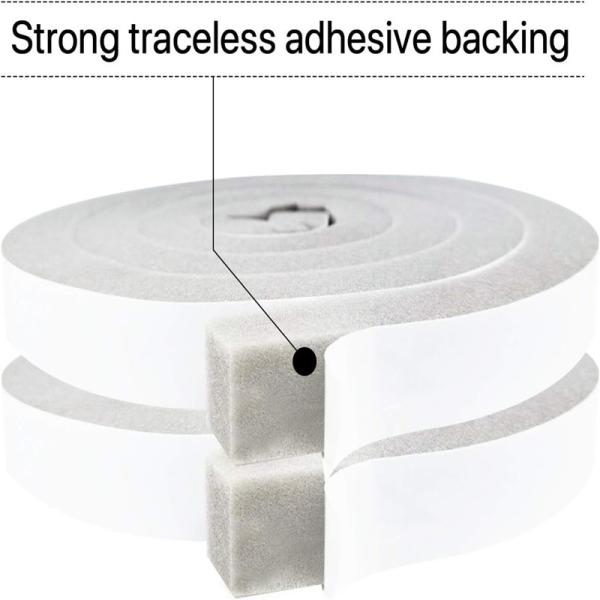 3 mm, Black WeatherStripping High Density Dustproof Door Stopper For Mounting Greenhouse Tarp Posters