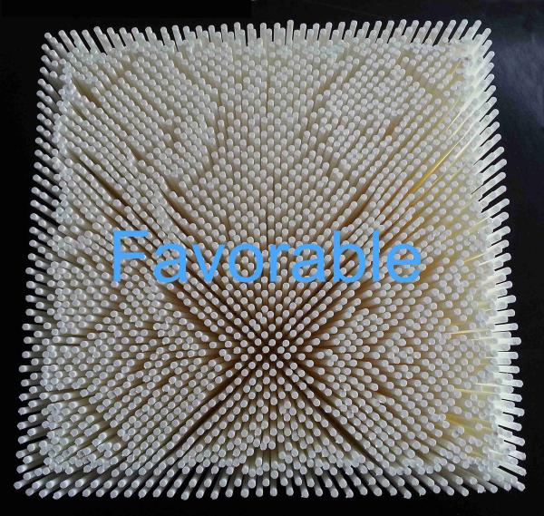 Auto Cutter Machine Round Foot Nylon Bristles White Color For XLC7000 Cutter Part  92911002