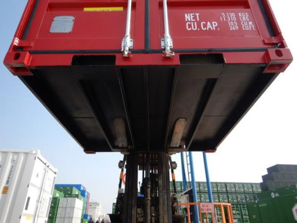 High Steel Steel Shipping Containers , 8ft Standard Mini Cargo Container