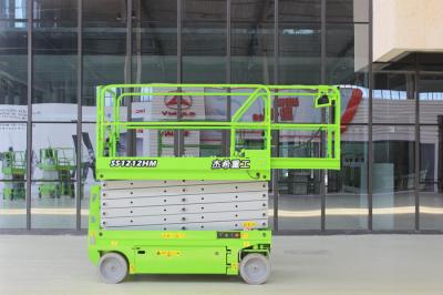 Mobile Scissor Lift 14m Working Height Platform For Hotel Maintenance