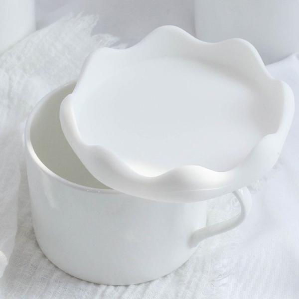 Силиконовые крышки стаканов набор снежного покрытия питьевой горшок антипылевой герметичные крышки кружки для горячего и холодного напитка Силиконовый горячий крышка стакана