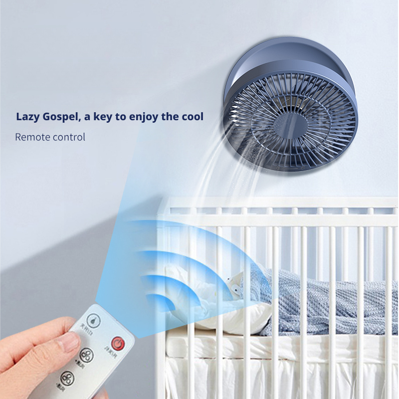 Household Portable Desk Fan Battery Powered Household Cooling Tool Custom Logo