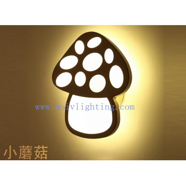 Modern LED Wall Lamp Fixture Small Mushroom Wall Lighting For Childrn