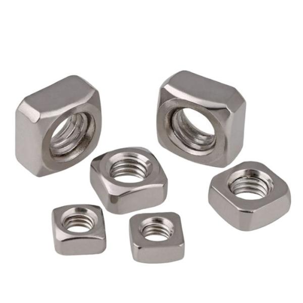 Din 557 4 40 M3 Stainless Steel Square Nut Black Oxide
