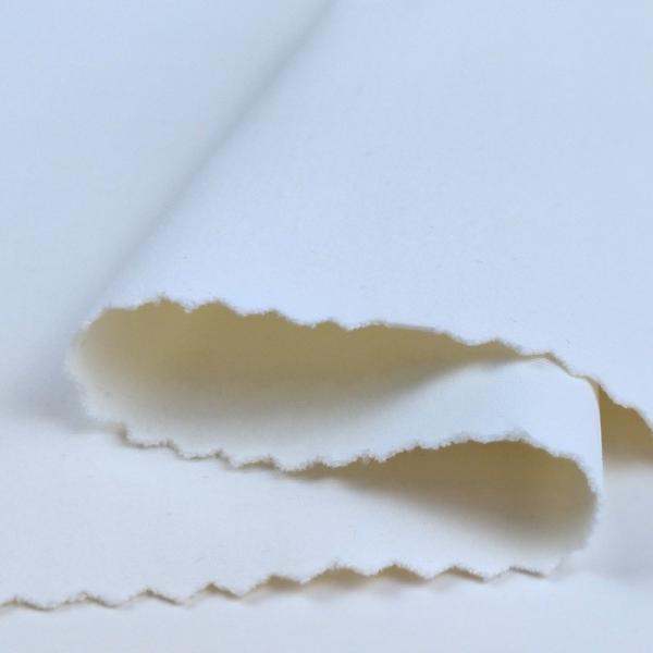 85%Recycled nylon 15%spandex fabric 130gsm swimsuit bra white stretch knitted fabric