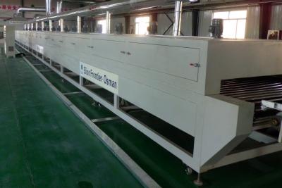 50kw máquina de secagem infravermelha de aço inoxidável 3sheets/Min