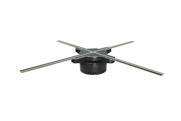 3d Advertising Projector 1600*576dpi LED Hologram Fan