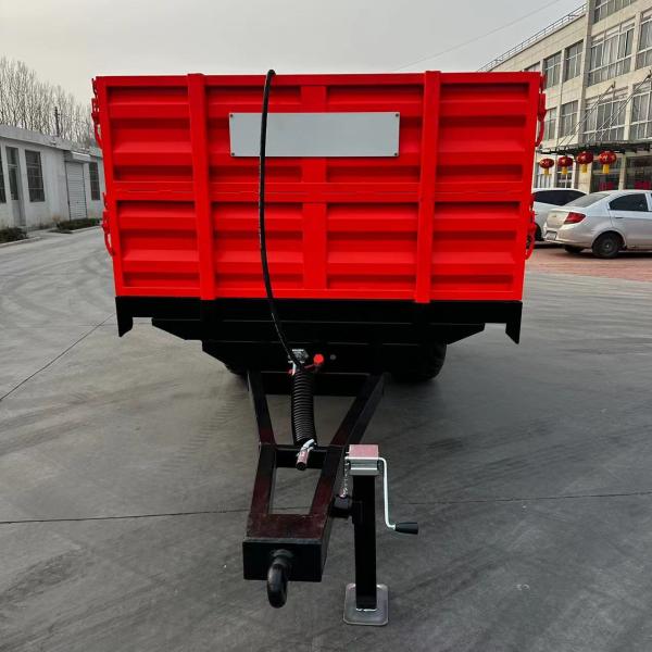 Heavy-Duty 3T Farm Trailer with Hydraulic Lift 3800mm
