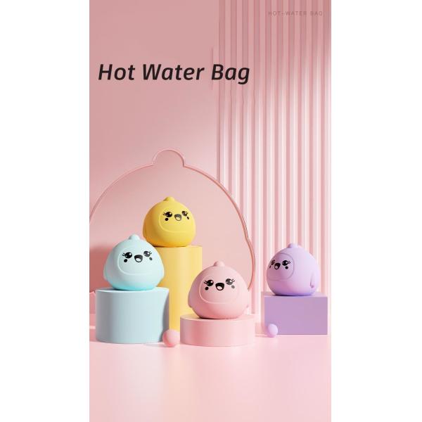 Классический пакет для бутылок с горячей водой водонепроницаемый протекающий мягкий силикон вместимостью 2 литра