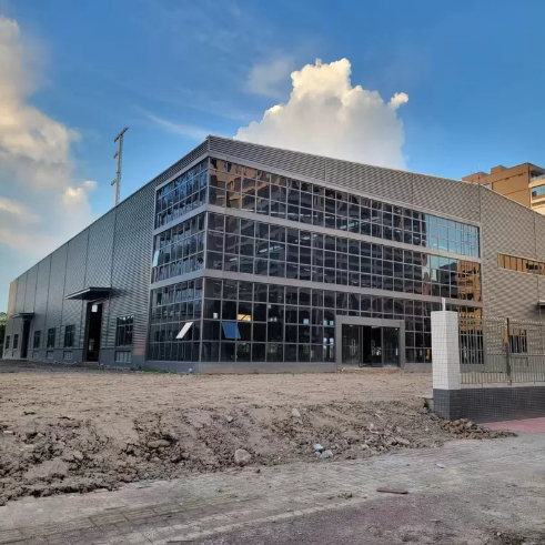 Q235B Q355B High Strength Anti-Rust Steel Frame Factory Workshop Building
