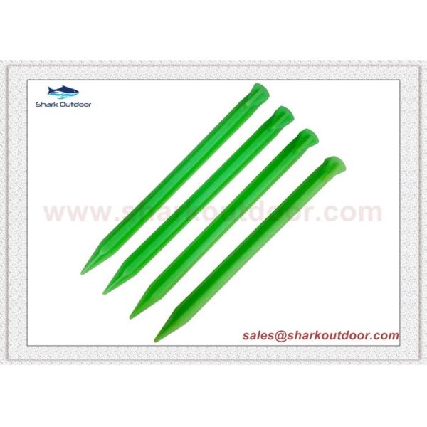 30cm Longer bold environmental plastic tent peg/flat nails