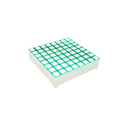 Ânodo verde puro da fileira da exposição de diodo emissor de luz de Dot Matrix do quadrado 8x8 para o indicador de posição do elevador