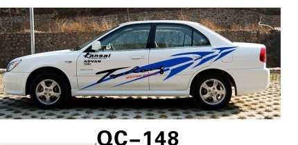 Car Decoration PVC Custom Car Sticker QC-148G