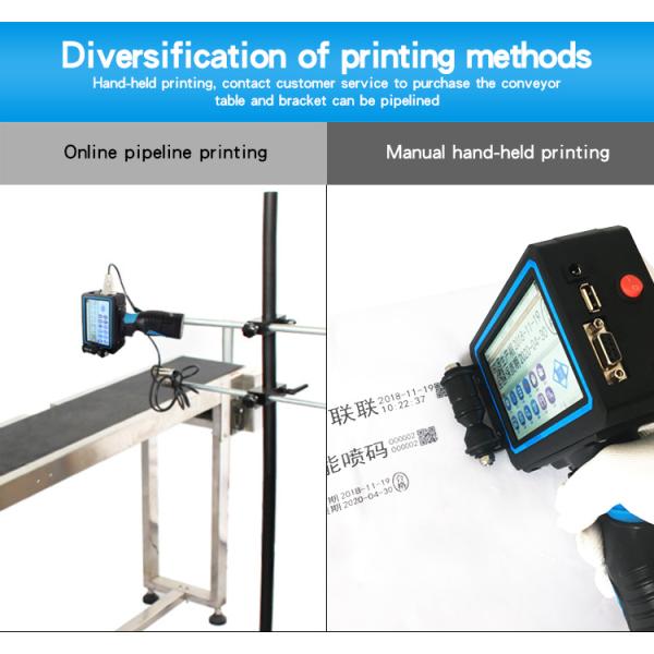 Card Printer Inkjet Balloon Printer Handheld Inkjet Printer Single Color Fast Dry Ink