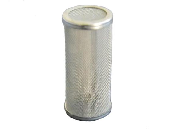 Kitchen Sink Valve 255mm Length Metal Filter Basket / Barrel ODM