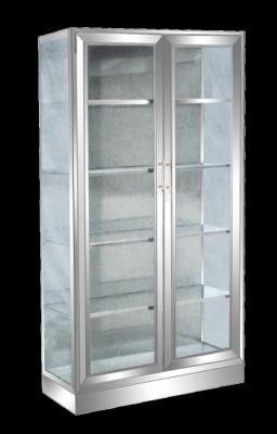 Safe Stainless Steel Medical Cabinet , Medical Glass Cabinet For Hospital / Laboratory