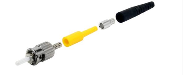 ST - PC Simplex Fiber Optic Connectors 0.9mm Pre Polished High Precision