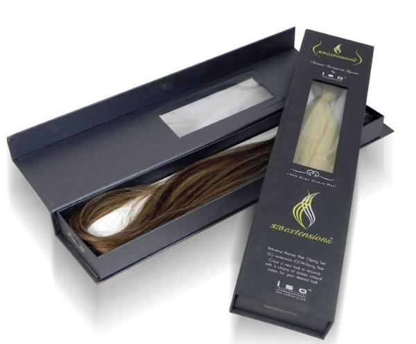 OEM Wig Packaging Box Private Label FSC Hair Packaging Box
