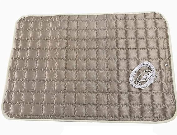 Maxsharer Grounding Pad Silver Mat 18*36 Inch Earthing Mat Silver Fiber Comfortable Bed Mats Sheet ESD Grounded