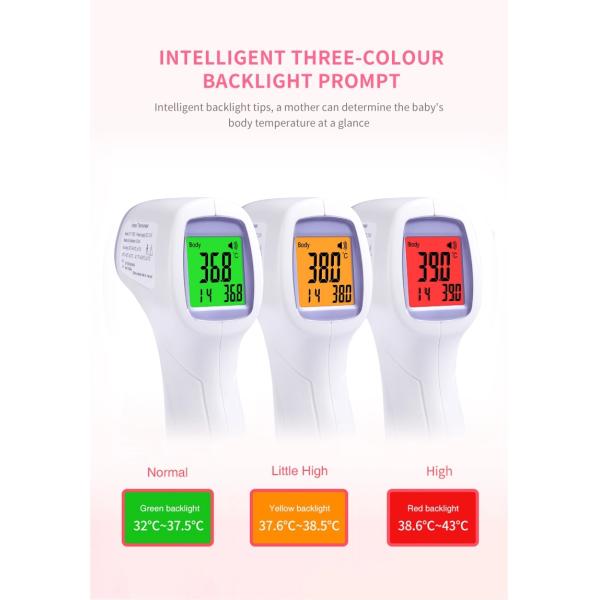 Градуса цельсия ультракрасное термометра оружие температуры контакта не для младенцев/детей