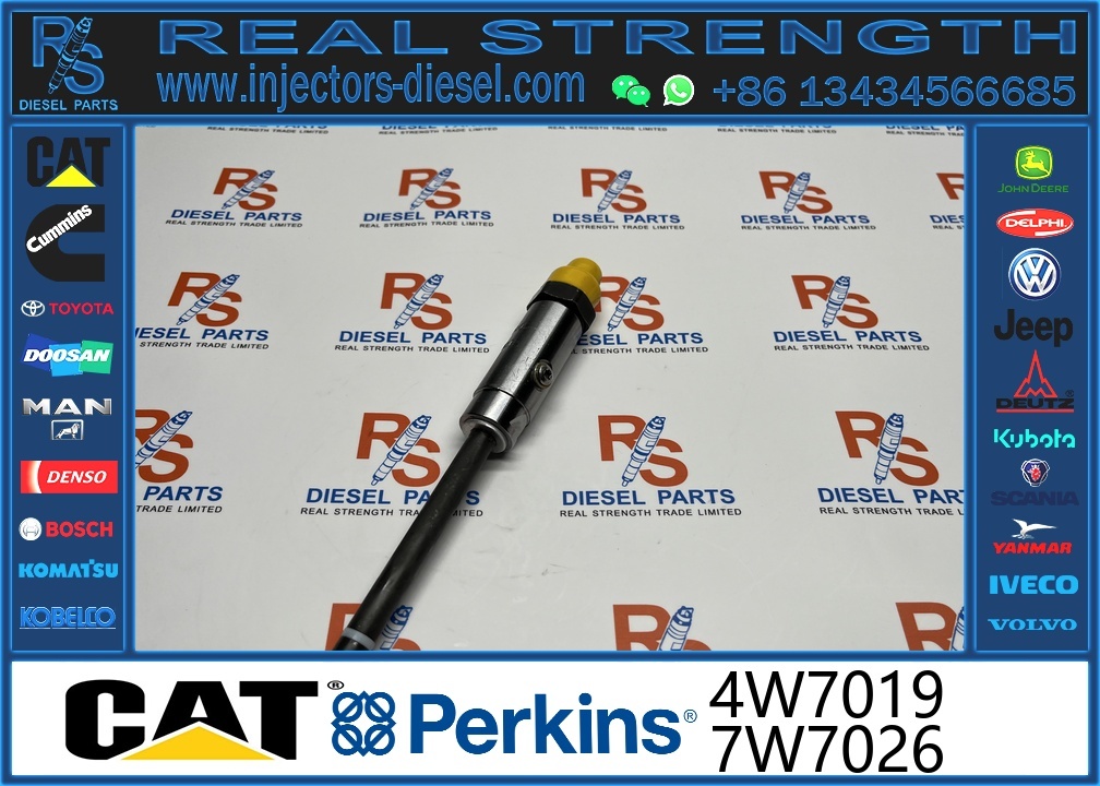 Caterpillar original Diesel Engine Fuel Injector Nozzle Injection Valves 4W-7019 4W7019 for Caterpillar Tracked Bulldozer D10N D9L D9N original new injector