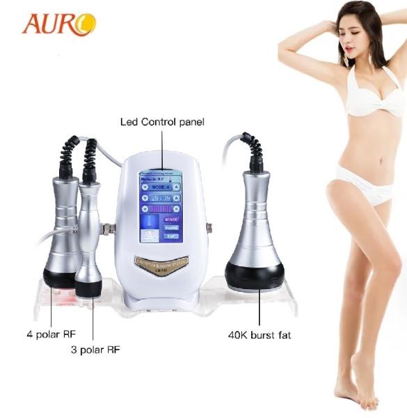 Mini RF Skin Tightening Device 40khz Cavitation Body Slimming 3 In 1 Machine