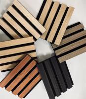 Eco Sound Absorption Oak Veneer Wooden Acoustic Panel Decorative