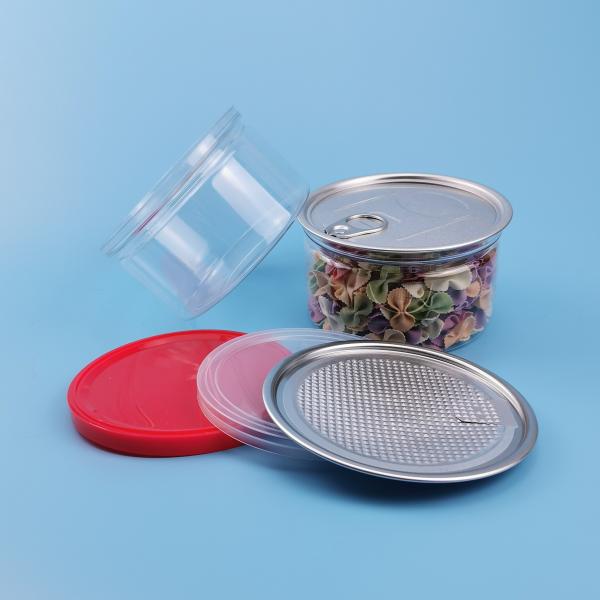 PET Food Sealed 0.5l 32g Clear Plastic Food Jars