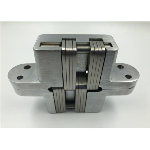 Flexible Heavy Duty Invisible Hinge For Solid Wood Door / Wooden Box